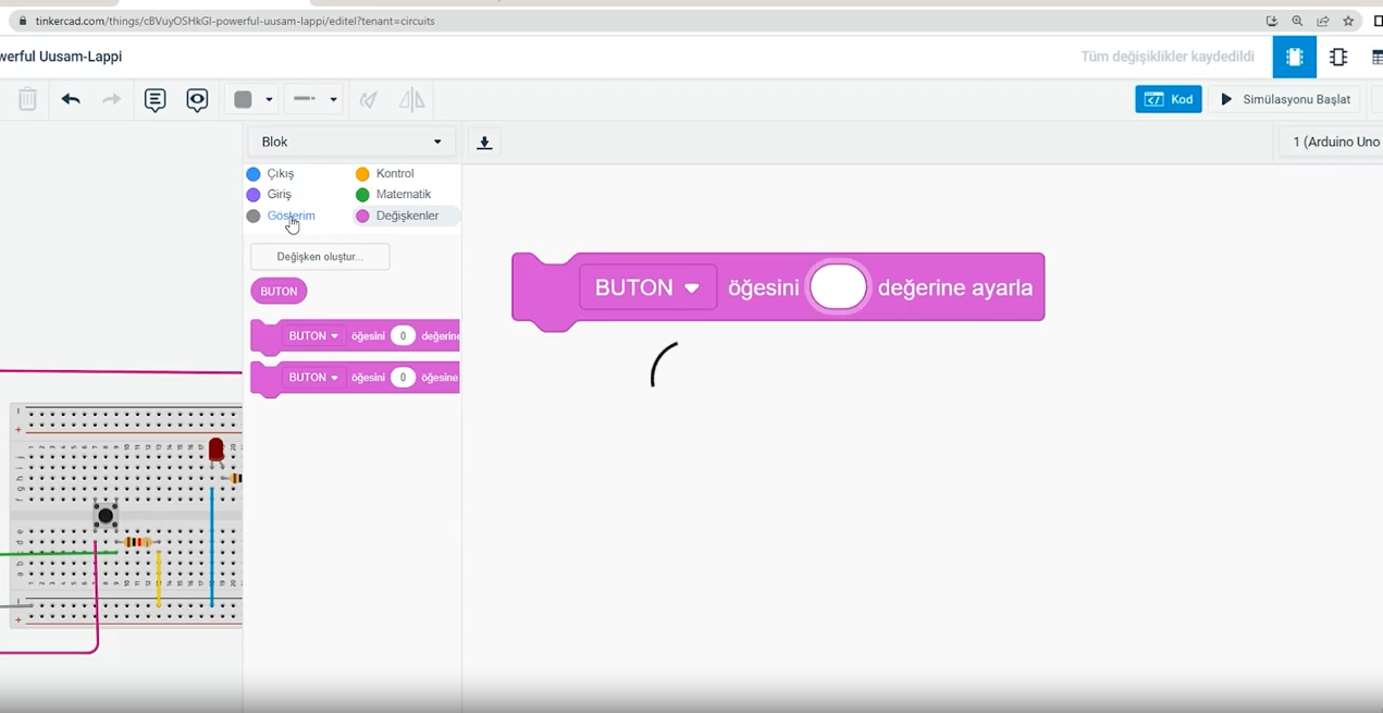 Arduino ile Robotik Kodlama