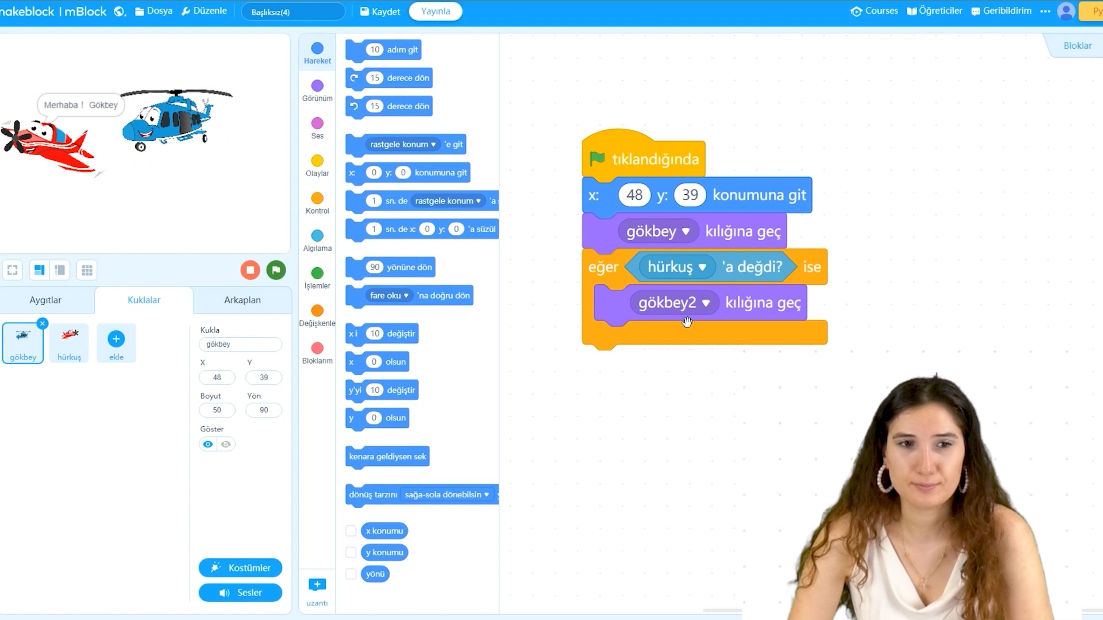 Mblock ile Yapay Zeka