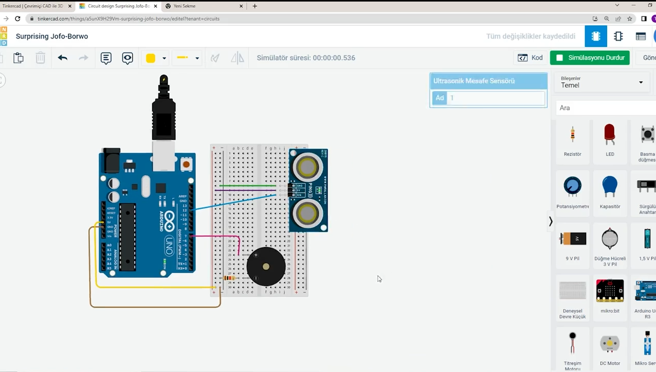 Arduino ile Robotik Kodlama